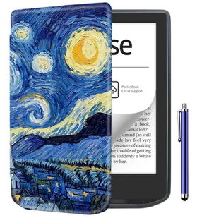 etui do Pocketbook Verse / Verse Pro - SLIM GRAFIKA + RYSIK - Etui do czytników e-book - miniaturka - grafika 1