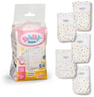 Lalki dla dziewczynek - Baby born - Nappies 5pack - miniaturka - grafika 1