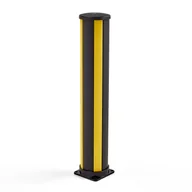 Wyposażenie miejsc publicznych - Słupek antykolizyjny, sprężysty, W 1160 mm - miniaturka - grafika 1