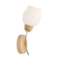 Lampy ścienne - Spot-Light Parma Wood kinkiet 1-punktowy dąb olejowany/biały 8320174 8320174 - miniaturka - grafika 1