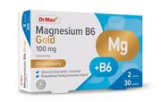 Witaminy i minerały - Dr.Max, Suplement diety Magnesium B6 Gold, 30 tabl. - miniaturka - grafika 1