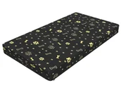 Legowiska dla psów - Legowisko dla psa średnie 101x55 cm wodoodporne, z tkaniną antypoślizgową Grubość: 4 cm, Wzór pokrowca: Złote łapki - miniaturka - grafika 1