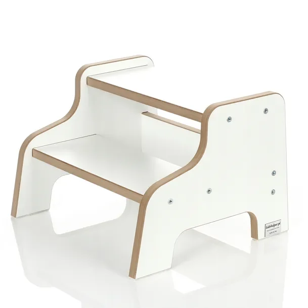 Schodki podest podnóżek kitchen helper biały SC-310