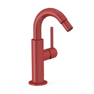 Baterie bidetowe - Bateria bidetowa Tres Study czerwony połysk 26222402TRO - miniaturka - grafika 1