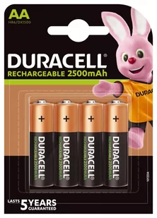 Duracell Bateria Akumulatorki AA 2400/2500mAhB4 - Akumulatory do aparatów dedykowane - miniaturka - grafika 3