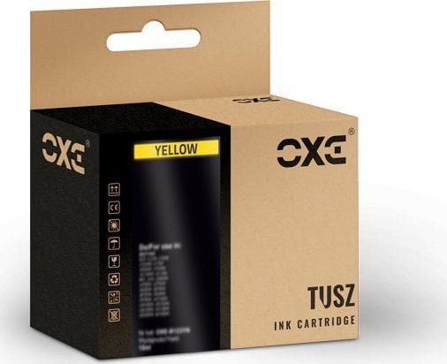 Tusz Oxe Tusz OXE Yellow HP 920XL wskazują poziom tuszu zamiennik refabrykowany CD974AE