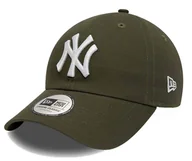 Czapki męskie - Czapka męska z daszkiem NEW ERA New York zielona - miniaturka - grafika 1