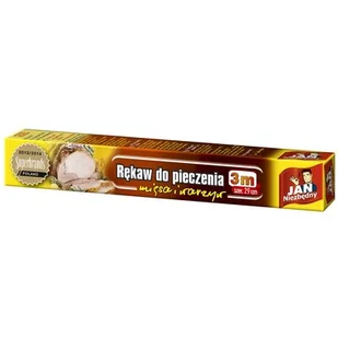 Jan Niezbędny Sarantis Rękaw do Pieczenia 3m szerokość 29cm 8571015779 - Pozostałe akcesoria kuchenne - miniaturka - grafika 1