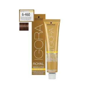 Schwarzkopf Professional Professional, Igora Royal Absolutes, farba do włosów 6-460, 60 ml - Farby do włosów i szampony koloryzujące - miniaturka - grafika 1