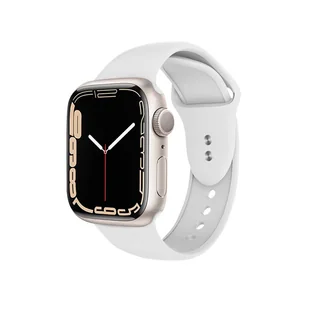 Apple Crong Liquid - Pasek do Watch 38/40mm (biały) - Akcesoria do smartwatchy - miniaturka - grafika 2