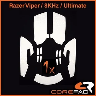 Grip Corepad Razer Viper / 8KHz / Ultimate biały - Podkładki pod mysz - miniaturka - grafika 1