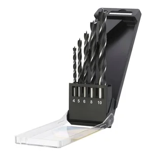 Stanley Wiertło Drewno KPL.5szt. 4-10mm - Wiertła - miniaturka - grafika 1