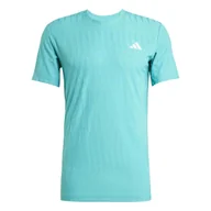 Koszulki sportowe męskie - Koszulka męska adidas Tennis Climacool+ AIRCHILL FreeLift T-Shirt Blue M - miniaturka - grafika 1