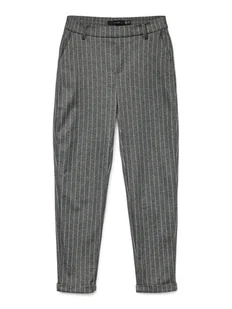 Vero Moda Chinosy Maya 10331952 Szary Tapered Fit - Spodnie damskie - miniaturka - grafika 1