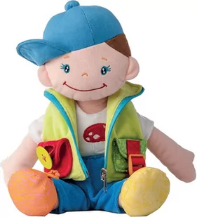 Lalka sensoryczna z zapięciami Krystian WD700006 - Zabawki sensoryczne - miniaturka - grafika 2