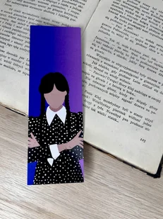 Zakładka do książki - Wednesday - Zakładki indeksujące - miniaturka - grafika 1