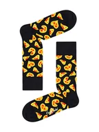 Skarpetki męskie - Happy Socks Skarpety "Pizza" w kolorze czarno-żółtym - miniaturka - grafika 1