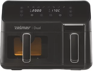 Frytkownica beztłuszczowa Zelmer ZAF9000 Dual Darmowa dostawa od 99 zł! - Frytkownice - miniaturka - grafika 1