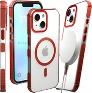 Etui i futerały do telefonów - Etui Pancerne do Apple iPhone 15 Bumper, Czerwona Ramka, Magsafe, Case - miniaturka - grafika 1