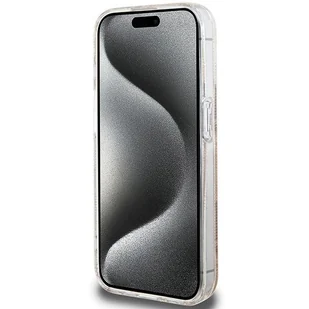 Etui Guess GUHMP15XHGCUSTGW Apple iPhone 15 Pro Max hardcase IML GCube MagSafe brązowy/brown - Etui i futerały do telefonów - miniaturka - grafika 6