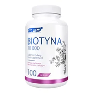 Włosy, skóra, paznokcie - SFD Biotyna 10 000 New, Tabletki - miniaturka - grafika 1