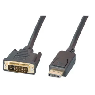 EFB Elektronik K5564SW.2V2 adapter kablowy 2 m DisplayPort DVI Czarny - Adaptery i przejściówki - miniaturka - grafika 1