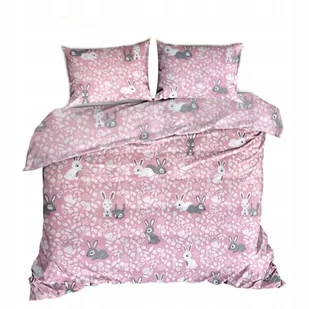 pościel bawełna lux 200x220 + 2 poszewka B 546-1 zajączki różowe Wielkanoc - Pościel pościel bawełna lux 200x220 + 2 poszewka B 546-1 zajączki różowe Wielkanoc - Pościel - miniaturka - grafika 1