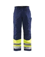 Moda i Uroda OUTLET - Blakläder 186218113389C50 rozmiar C50 "High Vis" spodnie zimowe - żółty/granatowy - miniaturka - grafika 1