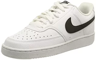 Trampki damskie - Nike Court Vision Low Next Nature, Damskie Trampki, White Black, 36 EU - grafika 1