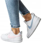 Sneakersy damskie - Buty sportowe, sneakersy Nike Court Borough Low 2 DD3023-100 r.40 (25cm) - miniaturka - grafika 1