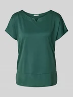 Koszulki i topy damskie - T-shirt o kroju regular fit z mieszanki modalu - miniaturka - grafika 1
