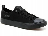 Trampki męskie - BUTY TRAMPKI męskie BIG STAR KK174007 czarne 42 - miniaturka - grafika 1