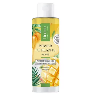 Lirene Power of Plants płyn do demakijażu oczu Mango 145ml - Kosmetyki do demakijażu - miniaturka - grafika 1