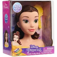 Lalki dla dziewczynek - Lalka JUST PLAY Disney Princess Głowa do stylizacji Bella Piękna i Bestia 87571 - miniaturka - grafika 1