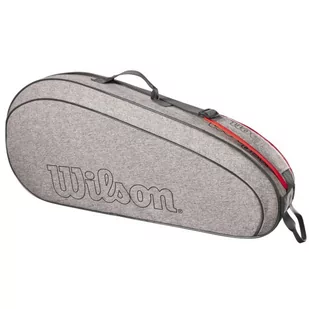 Torba tenisowa Wilson Team 3PK (kolor Czarny. Szary/Srebrny) - Torby sportowe - miniaturka - grafika 1
