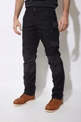Spodnie sportowe męskie - Spodnie Robocze Carhartt Steel Rugged Black - miniaturka - grafika 1