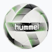 Piłka nożna - Piłka do piłki nożnej Hummel Storm FB white/black/green rozmiar 3 - miniaturka - grafika 1
