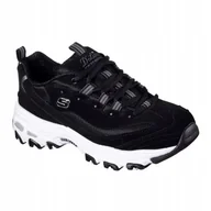 Buty sportowe damskie - Buty damskie Skechers D'Lites Biggest Fan black/white 36 Eu - miniaturka - grafika 1