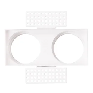 Wpustowa lampa sufitowa Spilio H190.06 Maxlight prostokątna biała - Lampy ogrodowe - miniaturka - grafika 1