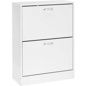 Szafki na buty - Szafka na buty VELIA HOME Zefir Biały - miniaturka - grafika 1