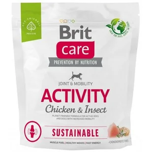 Brit Care Sustainable Activity Chicken Insect 1kg  - Sucha karma dla psów - miniaturka - grafika 1