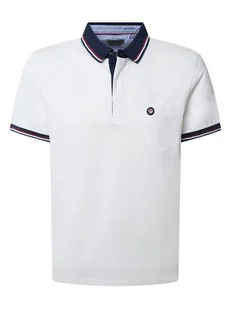 Pierre Cardin Koszulka polo w kolorze białym - Koszulki męskie - miniaturka - grafika 1