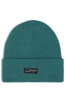 Superdry - Czapka męska, zielony - Czapki męskie - miniaturka - grafika 1