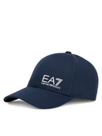 Czapki męskie - EA7 Emporio Armani Czapka z daszkiem 7X000005 AF11989 MB038 Granatowy - miniaturka - grafika 1