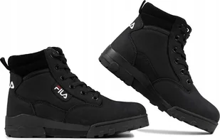 Buty Damskie Fila Grunge II MID Czarne FFW0217 80010 r 41 - Buty sportowe damskie - miniaturka - grafika 1