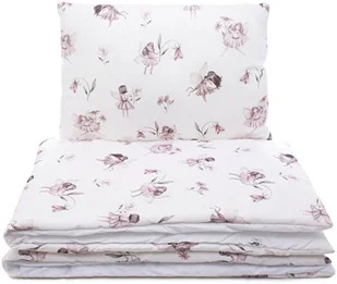 Eurofirany Komplet pościeli bawełniana 80x100 cm - wróżki - Pościel dla dzieci - miniaturka - grafika 1