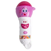 Instrumenty muzyczne dla dzieci - Nagrywający Mikrofon Różowy - miniaturka - grafika 1