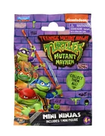 Figurki dla dzieci - Wojownicze Żólwie Ninja, Minifigurki w torebkach niespodzianka, figurka, 5 cm - miniaturka - grafika 1