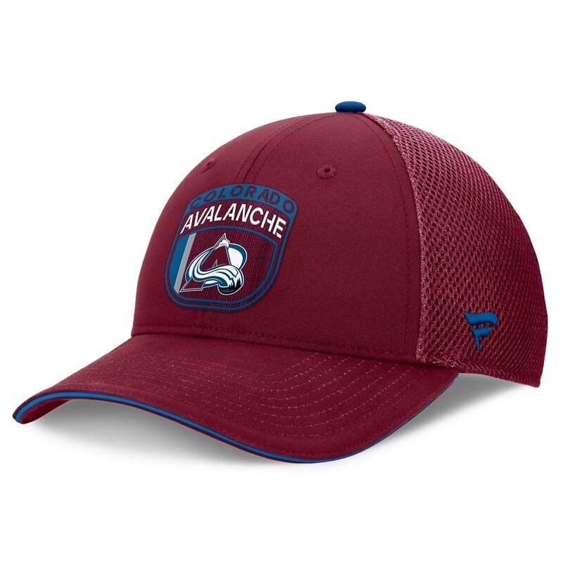 Czapka baseballowa Fanatics Authentic Pro Draft Structured Trucker Colorado Avalanche