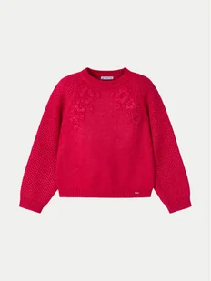 Mayoral Sweter 4354 Czerwony Regular Fit - Swetry dla chłopców - miniaturka - grafika 1